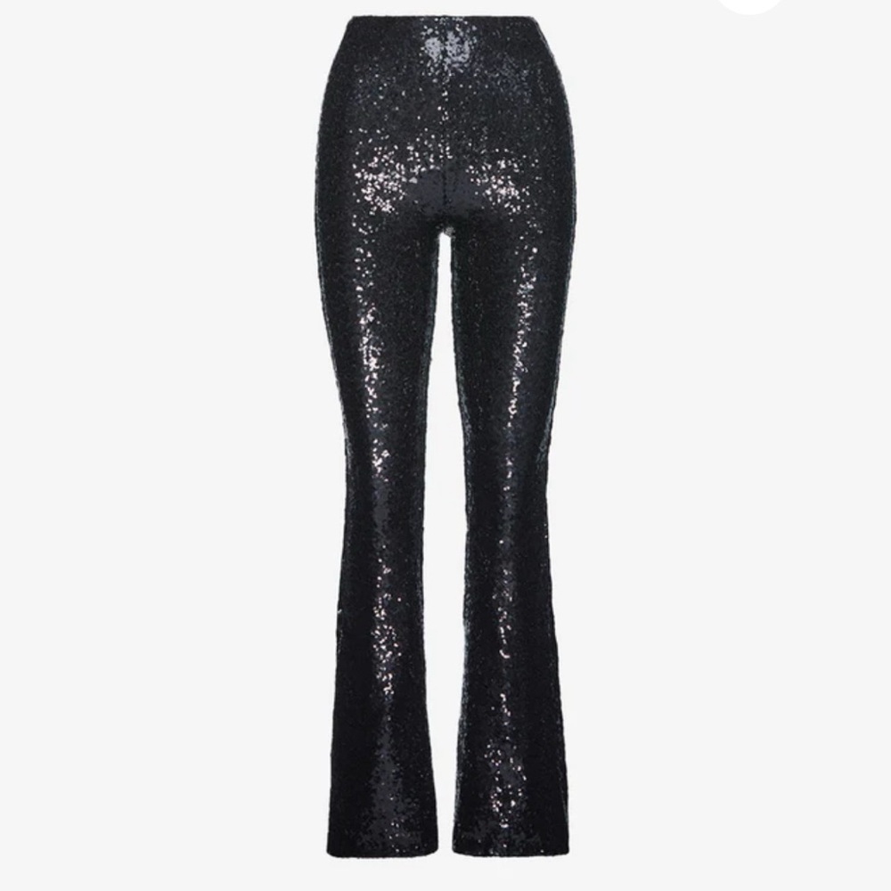 Commando Black Sequin Flare Pants